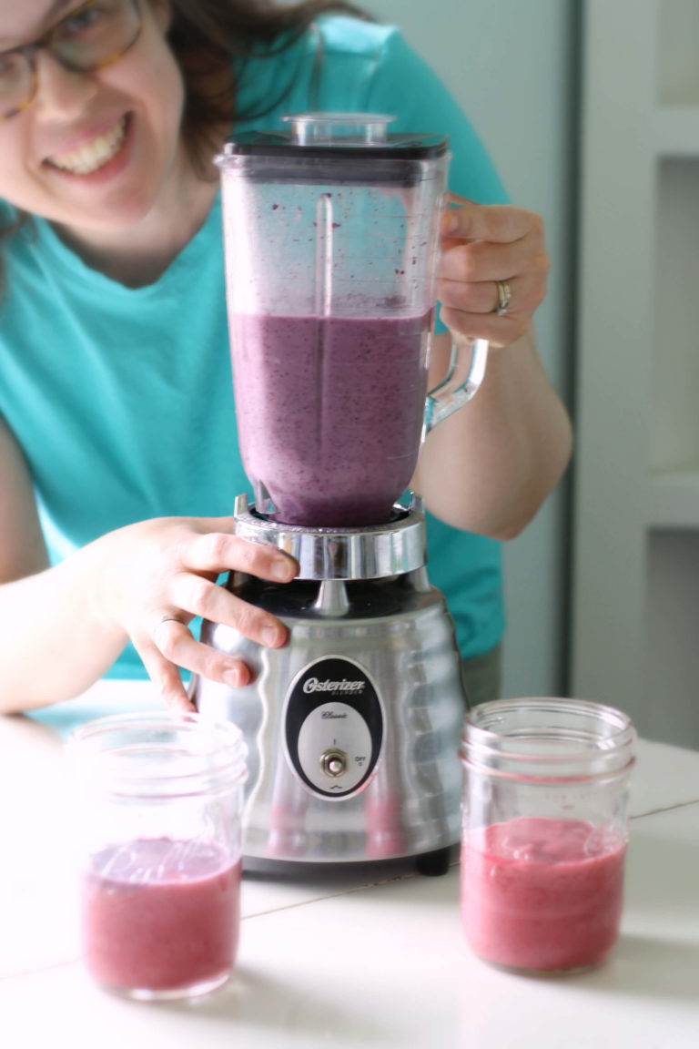 Wild Blueberry Banana Hemp Smoothie Recipe Wild Blueberries