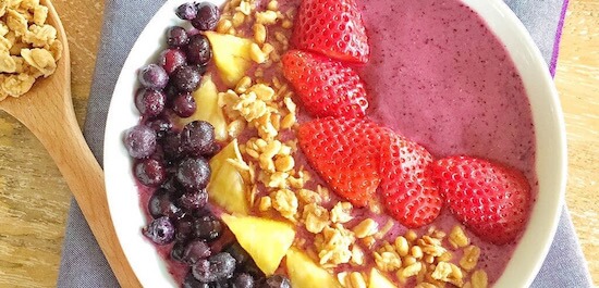 Wild Blueberry Blast Smoothie Bowls Recipe